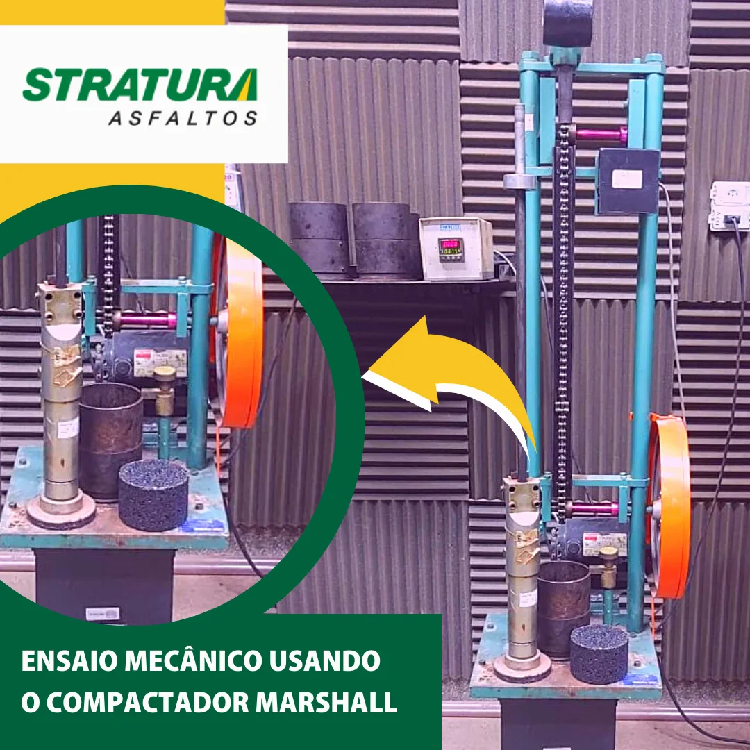 ENSAIO MECÂNICO USANDO O COMPACTADOR MARSHALL 2